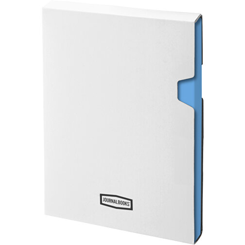 Classic A5 Hard Cover Notizbuch , hellblau, Karton, Lederimitat Papier, 21,30cm x 1,50cm x 14,50cm (Länge x Höhe x Breite), Bild 8