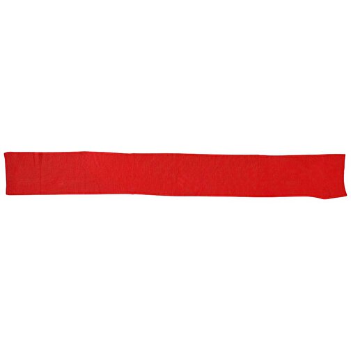 Columbus Schal , US Basic, rot, 1x1 Rib Strick 100% Acryl, 160,00cm x 20,00cm (Länge x Breite), Bild 6