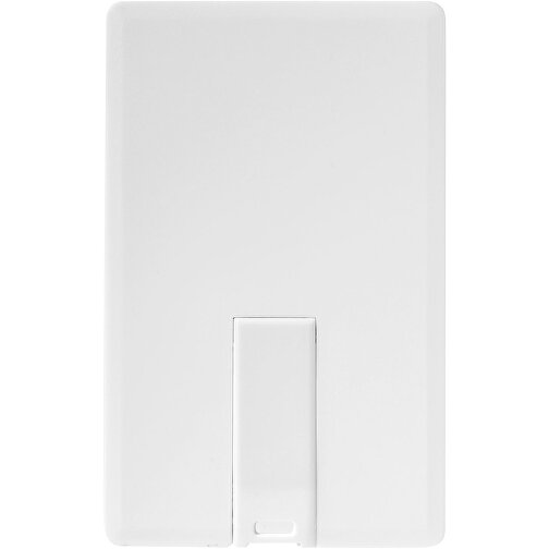 Slim 2 GB USB-Stick 2.0 Im Kreditkartenformat , weiß MB , 2 GB , Kunststoff MB , 5,10cm x 8,30cm (Länge x Breite), Bild 3