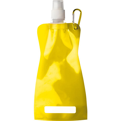 Trinkflasche Aus Kunststoff Bailey , gelb, PE, PP, PA, 26,50cm x 3,10cm x 11,90cm (Länge x Höhe x Breite), Bild 1