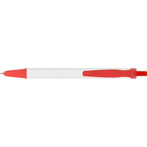 BIC® Clic Stic Kugelschreiber , BiC, gefr. rot, Kunststoff, 1,20cm x 14,00cm (Länge x Breite), Bild 3