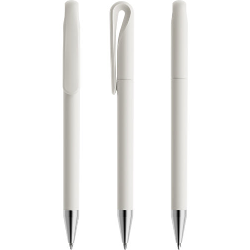 Prodir DS1 TMS Twist Kugelschreiber , Prodir, weiß, Kunststoff, 14,10cm x 1,40cm (Länge x Breite), Bild 6