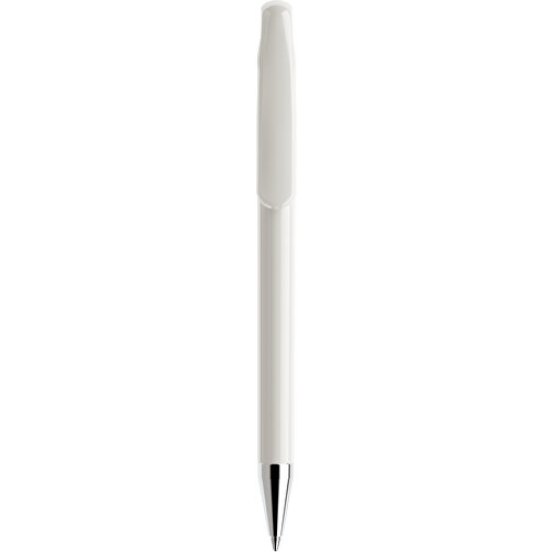 Prodir DS1 TPC Twist Kugelschreiber , Prodir, weiß, Kunststoff/Metall, 14,10cm x 1,40cm (Länge x Breite), Bild 1