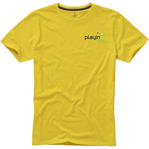 Nanaimo T-Shirt Für Herren , gelb, Single jersey Strick 100% BCI Baumwolle, 160 g/m2, XL, , Bild 2