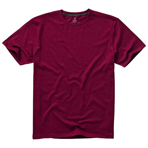 Nanaimo T-Shirt Für Herren , bordeaux, Single jersey Strick 100% BCI Baumwolle, 160 g/m2, XL, , Bild 12