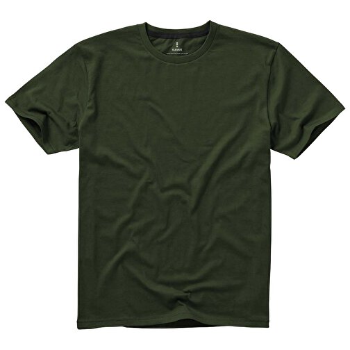 Nanaimo T-Shirt Für Herren , armeegrün, Single jersey Strick 100% BCI Baumwolle, 160 g/m2, XS, , Bild 10