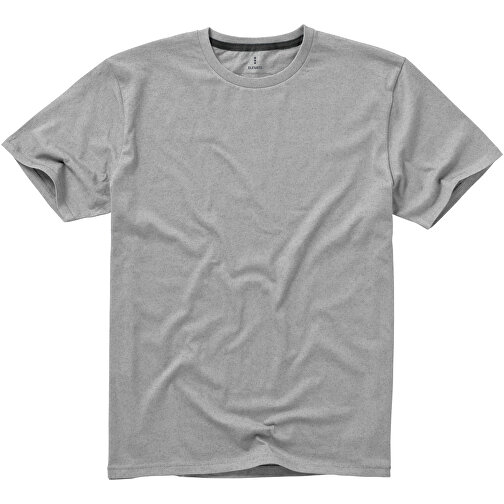 Nanaimo T-Shirt Für Herren , grau meliert, Single jersey Strick 90% Baumwolle, 10% Viskose, 160 g/m2, S, , Bild 20