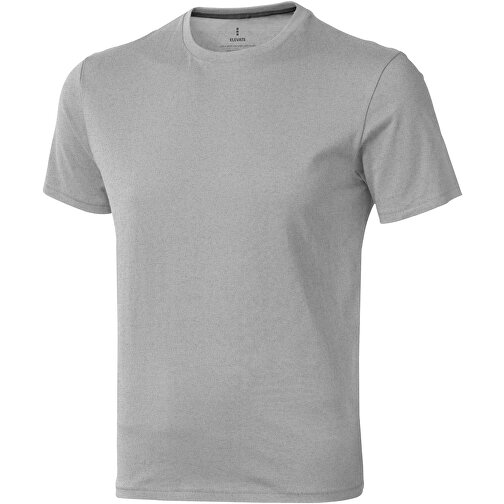Nanaimo T-Shirt Für Herren , grau meliert, Single jersey Strick 90% Baumwolle, 10% Viskose, 160 g/m2, XL, , Bild 1