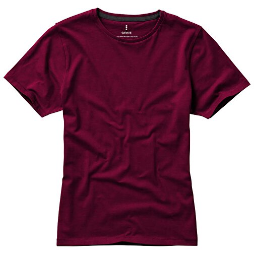Nanaimo – T-Shirt Für Damen , bordeaux, Single jersey Strick 100% BCI Baumwolle, 160 g/m2, XS, , Bild 28