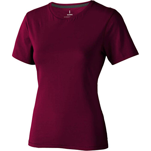 Nanaimo – T-Shirt Für Damen , bordeaux, Single jersey Strick 100% BCI Baumwolle, 160 g/m2, L, , Bild 1