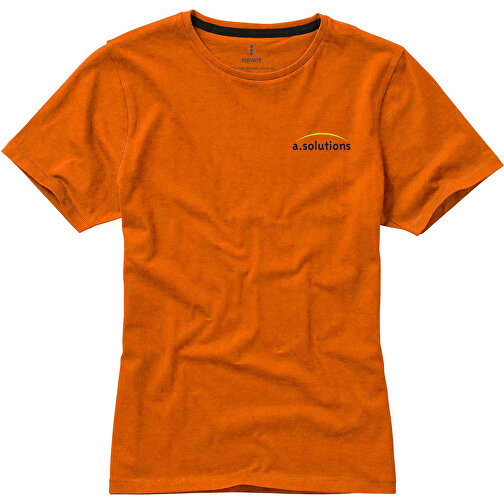 Nanaimo – T-Shirt Für Damen , orange, Single jersey Strick 100% BCI Baumwolle, 160 g/m2, XS, , Bild 2
