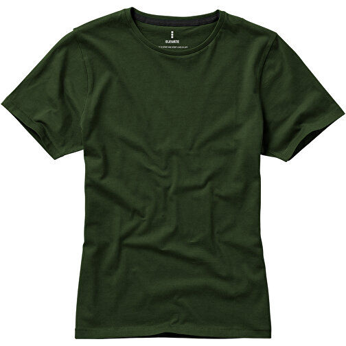 Nanaimo – T-Shirt Für Damen , armeegrün, Single jersey Strick 100% BCI Baumwolle, 160 g/m2, XS, , Bild 20