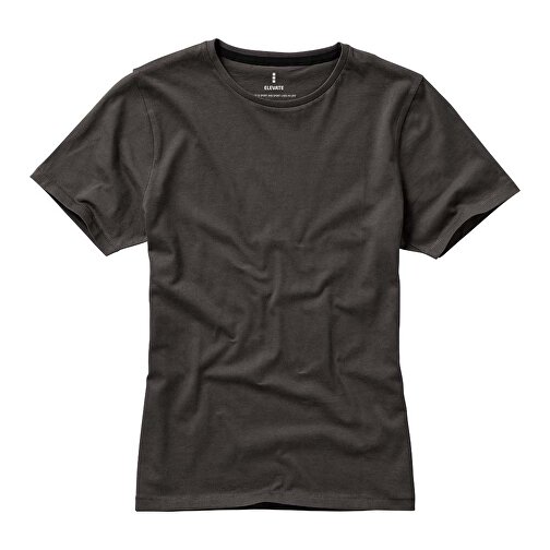Nanaimo – T-Shirt Für Damen , anthrazit, Single jersey Strick 100% BCI Baumwolle, 160 g/m2, XS, , Bild 12