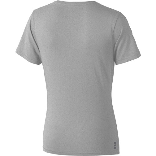 Nanaimo – T-Shirt Für Damen , grau meliert, Single jersey Strick 90% Baumwolle, 10% Viskose, 160 g/m2, XS, , Bild 8