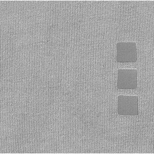 Nanaimo – T-Shirt Für Damen , grau meliert, Single jersey Strick 90% Baumwolle, 10% Viskose, 160 g/m2, M, , Bild 5