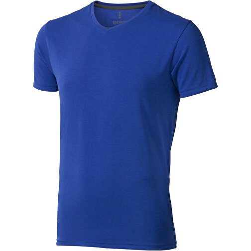 Kawartha T-Shirt Für Herren Mit V-Ausschnitt , Green Concept, blau, Single jersey Strick 95% Bio Baumwolle, 5% Elastan, 200 g/m2, XS, , Bild 1