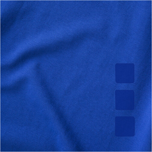 Kawartha T-Shirt Für Herren Mit V-Ausschnitt , Green Concept, blau, Single jersey Strick 95% Bio Baumwolle, 5% Elastan, 200 g/m2, XS, , Bild 5