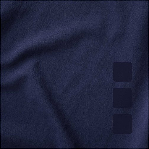 Kawartha T-Shirt Für Herren Mit V-Ausschnitt , Green Concept, navy, Single jersey Strick 95% GOTS zertifizierte Bio Baumwolle, 5% Elastan, 200 g/m2, XS, , Bild 5