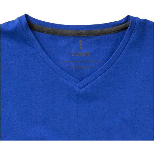 Kawartha T-Shirt Für Damen Mit V-Ausschnitt , Green Concept, blau, Single jersey Strick 95% Bio Baumwolle, 5% Elastan, 200 g/m2, XS, , Bild 6