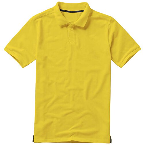 Calgary Poloshirt Für Herren , gelb, Piqué Strick 100% BCI Baumwolle, 200 g/m2, XS, , Bild 13