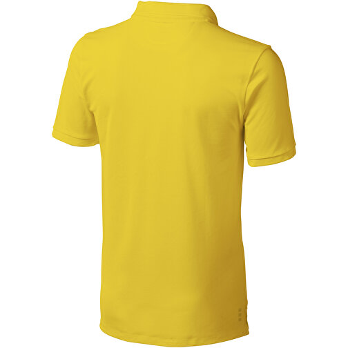 Calgary Poloshirt Für Herren , gelb, Piqué Strick 100% BCI Baumwolle, 200 g/m2, S, , Bild 4