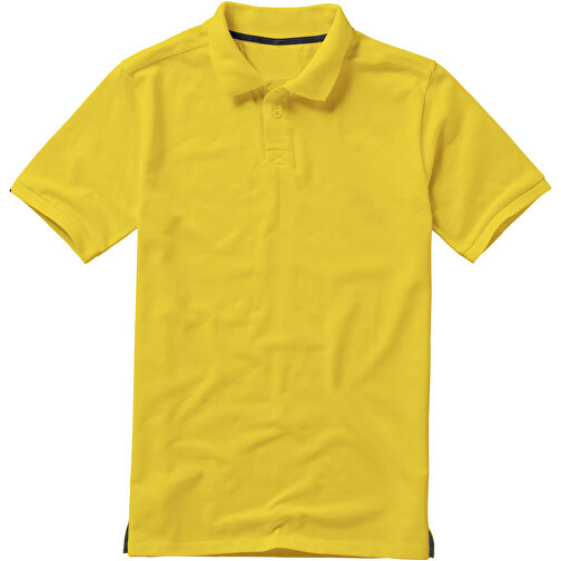 Calgary Poloshirt Für Herren , gelb, Piqué Strick 100% BCI Baumwolle, 200 g/m2, M, , Bild 2