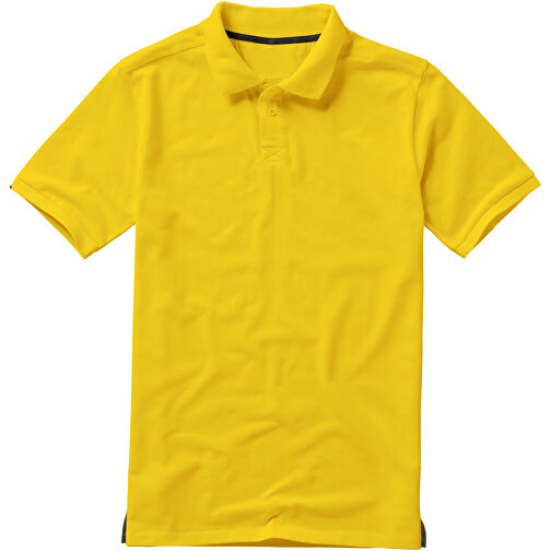 Calgary Poloshirt Für Herren , gelb, Piqué Strick 100% BCI Baumwolle, 200 g/m2, L, , Bild 12