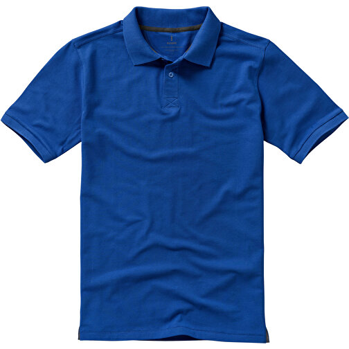 Calgary Poloshirt Für Herren , blau, Piqué Strick 100% BCI Baumwolle, 200 g/m2, XS, , Bild 3