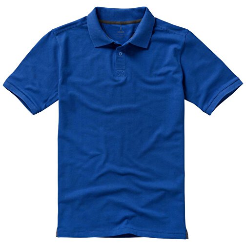 Calgary Poloshirt Für Herren , blau, Piqué Strick 100% BCI Baumwolle, 200 g/m2, XS, , Bild 16