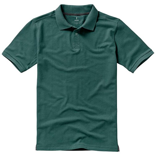 Calgary Poloshirt Für Herren , waldgrün, Piqué Strick 100% BCI Baumwolle, 200 g/m2, XS, , Bild 7