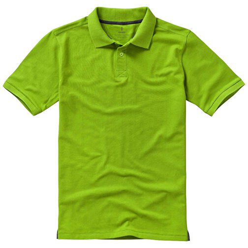 Calgary Poloshirt Für Herren , apfelgrün, Piqué Strick 100% BCI Baumwolle, 200 g/m2, XS, , Bild 12