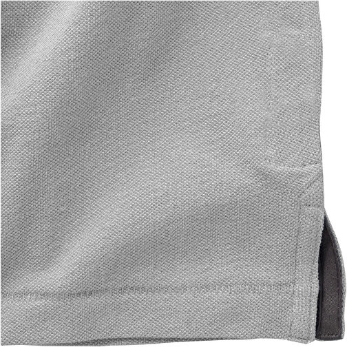 Calgary Poloshirt Für Herren , grau meliert, Piqué Strick 90% Baumwolle, 10% Viskose, 200 g/m2, XXXL, , Bild 7