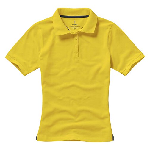 Calgary Poloshirt Für Damen , gelb, Piqué Strick  Baumwolle, 200 g/m2, XS, , Bild 12