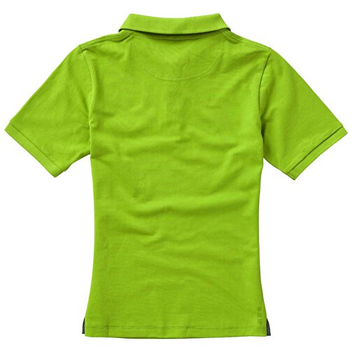 Calgary Poloshirt Für Damen , apfelgrün, Piqué Strick  Baumwolle, 200 g/m2, XS, , Bild 10