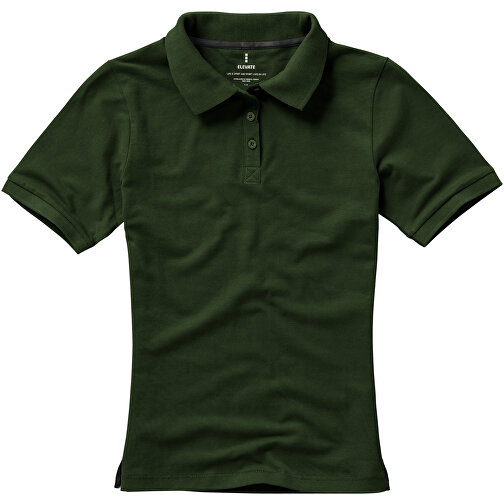 Calgary Poloshirt Für Damen , armeegrün, Piqué Strick  Baumwolle, 200 g/m2, XL, , Bild 15