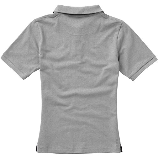 Calgary Poloshirt Für Damen , grau meliert, Piqué Strick 90% Baumwolle, 10% Viskose, 200 g/m2, XS, , Bild 9