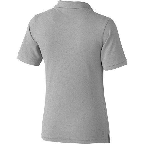 Calgary Poloshirt Für Damen , grau meliert, Piqué Strick 90% Baumwolle, 10% Viskose, 200 g/m2, M, , Bild 2