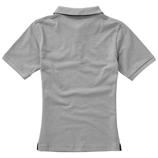 Calgary Poloshirt Für Damen , grau meliert, Piqué Strick 90% Baumwolle, 10% Viskose, 200 g/m2, L, , Bild 10