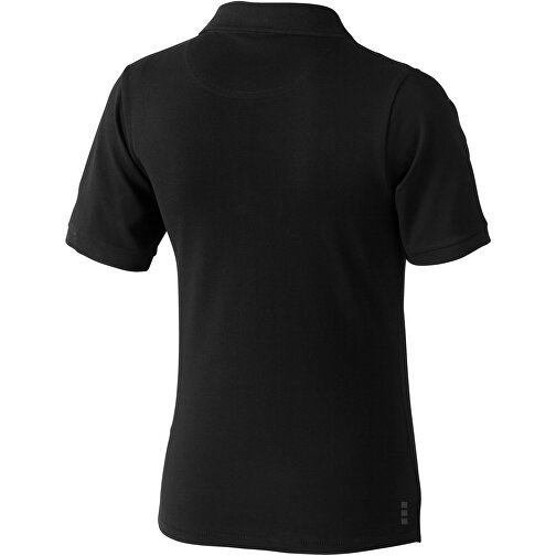 Calgary Poloshirt Für Damen , schwarz, Piqué Strick  Baumwolle, 200 g/m2, XS, , Bild 2