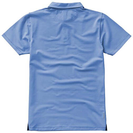 Markham Stretch Poloshirt Für Herren , hellblau, Double Pique Strick 5% Elastan, 95% BCI Baumwolle, 200 g/m2, M, , Bild 12