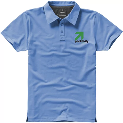 Polo stretch manches courtes pour hommes Markham, Image 2
