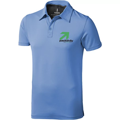 Polo stretch manches courtes pour hommes Markham, Image 4