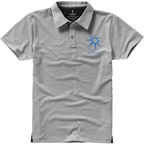 Polo stretch manches courtes pour hommes Markham, Image 2