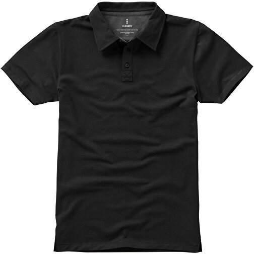 Markham Stretch Poloshirt Für Herren , schwarz, Double Pique Strick 5% Elastan, 95% BCI Baumwolle, 200 g/m2, XS, , Bild 26