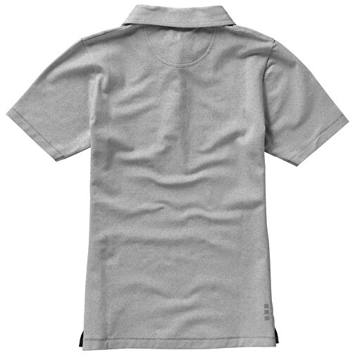 Markham Stretch Poloshirt Für Damen , grau meliert, Double Pique Strick 85% Baumwolle, 10% Viskose, 5% Elastan, 200 g/m2, XS, , Bild 15