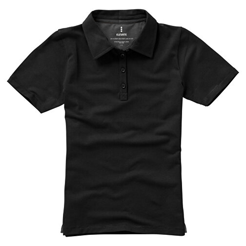 Markham Stretch Poloshirt Für Damen , schwarz, Double Pique Strick 5% Elastan, 95% BCI Baumwolle, 200 g/m2, XS, , Bild 21