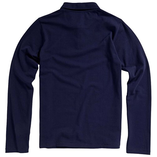 Oakville Langarm Poloshirt Für Herren , navy, Piqué Strick 100% BCI Baumwolle, 200 g/m2, XXL, , Bild 20