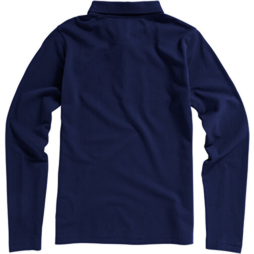 Oakville Langarm Poloshirt Für Damen , navy, Piqué Strick 100% BCI Baumwolle, 200 g/m2, XXL, , Bild 21