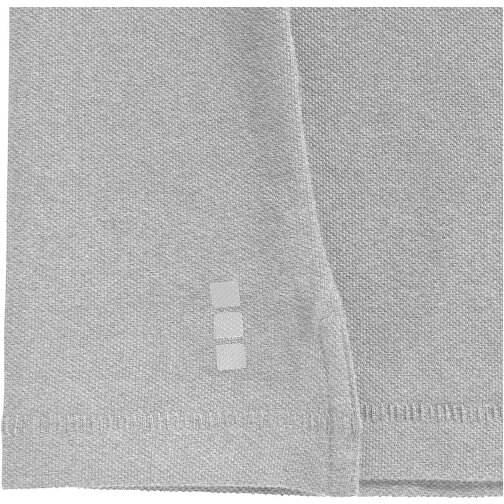 Oakville Langarm Poloshirt Für Damen , grau meliert, Piqué Strick 90% Baumwolle, 10% Viskose, 200 g/m2, XS, , Bild 5