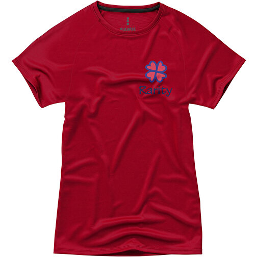 Niagara T-Shirt Cool Fit Für Damen , rot, Mesh mit Cool Fit Finish 100% Polyester, 145 g/m2, XS, , Bild 3